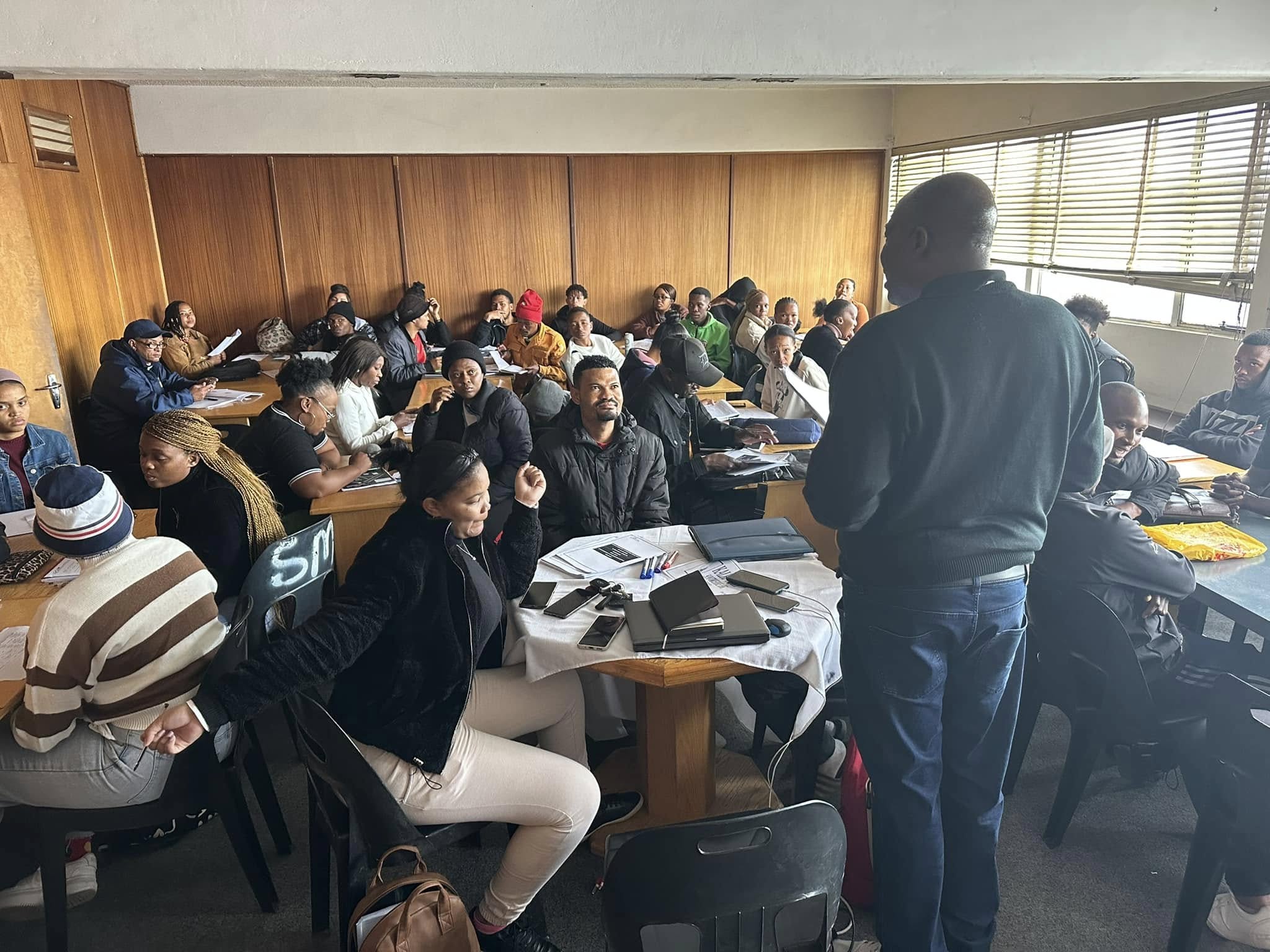 TEL Academy Training Session with Students